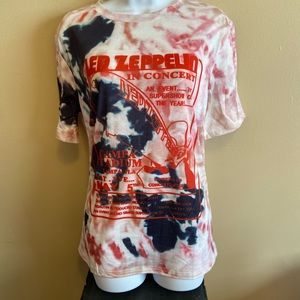 NWOT Led Zeppelin tie dye shirt